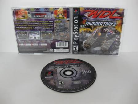 World Destruction League: Thunder Tanks - PS1 Game